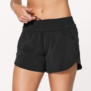 Lululemon Black Tracker Shorts *4